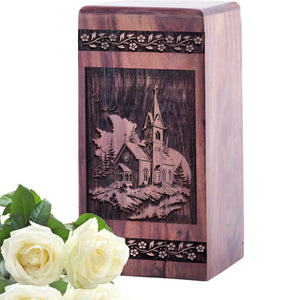 church Urn Size 5(H)x3(W)x3(L)Inches
