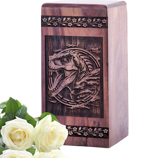 jurassic Urn Size 5(H)x3(W)x3(L)Inches