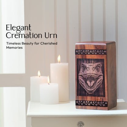 jurassic Urn Size 10 Inch 10”(H) x 5.5”(W) x 5.5”(L)