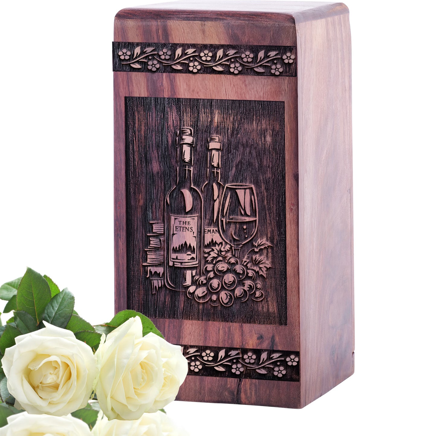 wine Urn Size 5 Inch 5”(H) x 3”(W) x 3”(L)