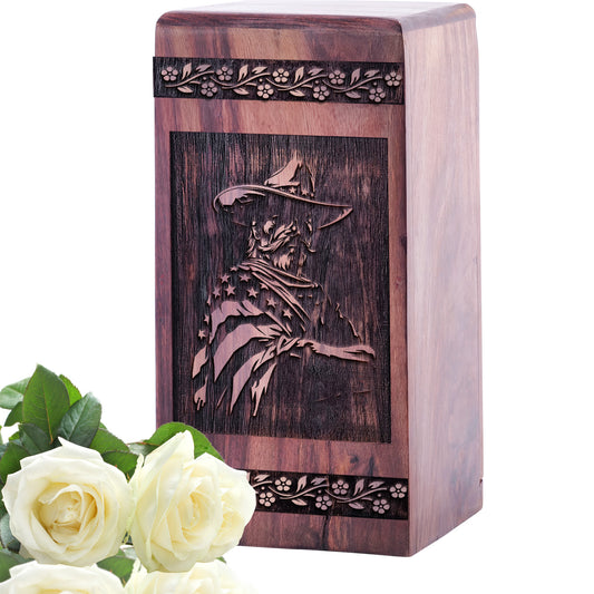 Mexican Fiestas Urn Size 5 Inch 5”(H) x 3”(W) x 3”(L)