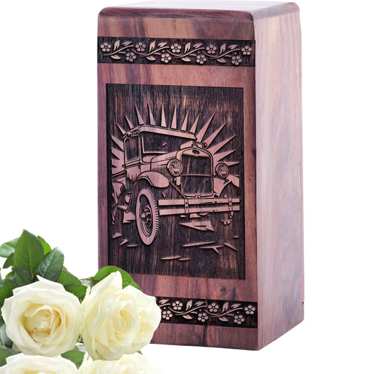 Vintage Car Urn Size 5 Inch 5”(H) x 3”(W) x 3”(L)