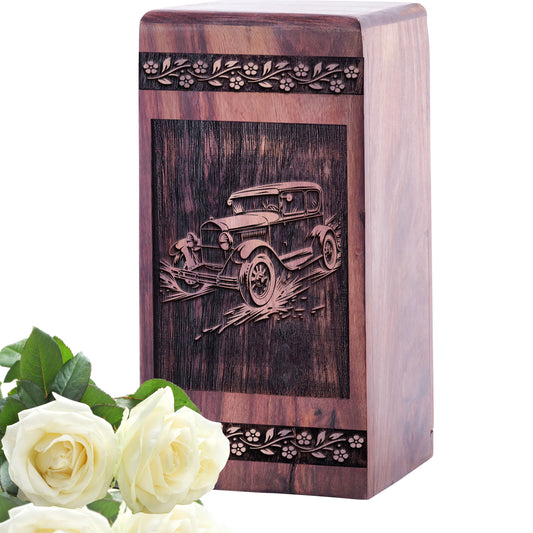 Vintage Car Urn Size 5 Inch 5”(H) x 3”(W) x 3”(L)