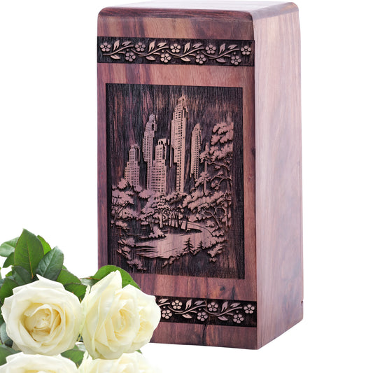 central park Urn Size 5 Inch 5”(H) x 3”(W) x 3”(L)
