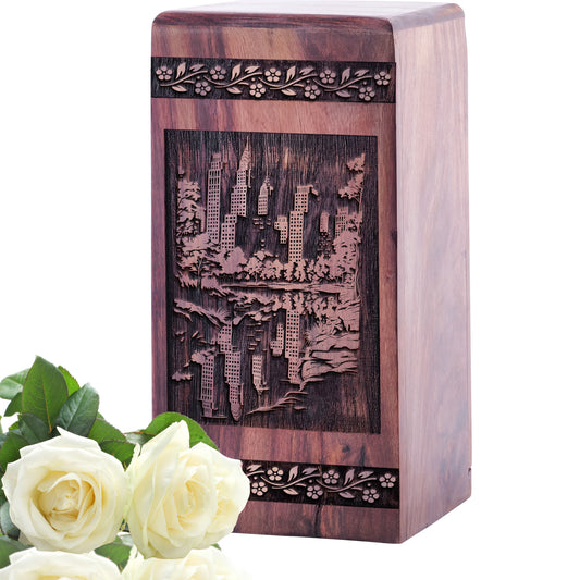 central park Urn Size 5 Inch 5”(H) x 3”(W) x 3”(L)