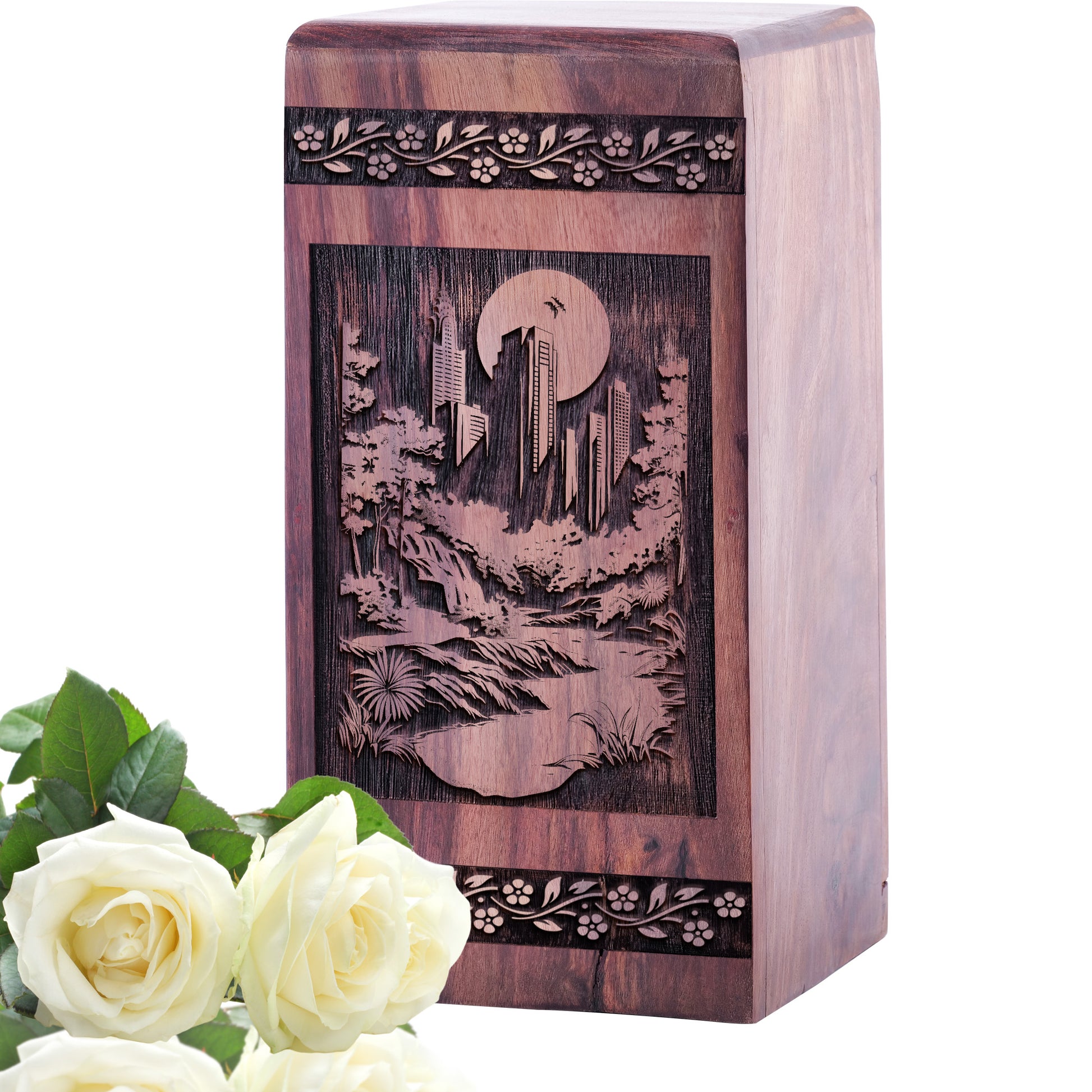 central park Urn Size 5 Inch 5”(H) x 3”(W) x 3”(L)
