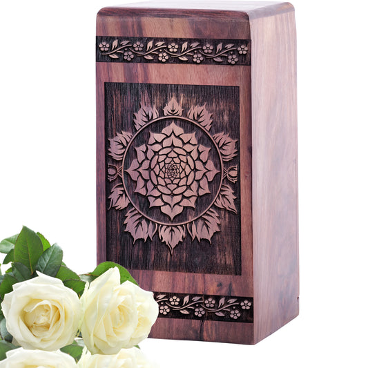 chakra energy Urn Size 5 Inch 5”(H) x 3”(W) x 3”(L)