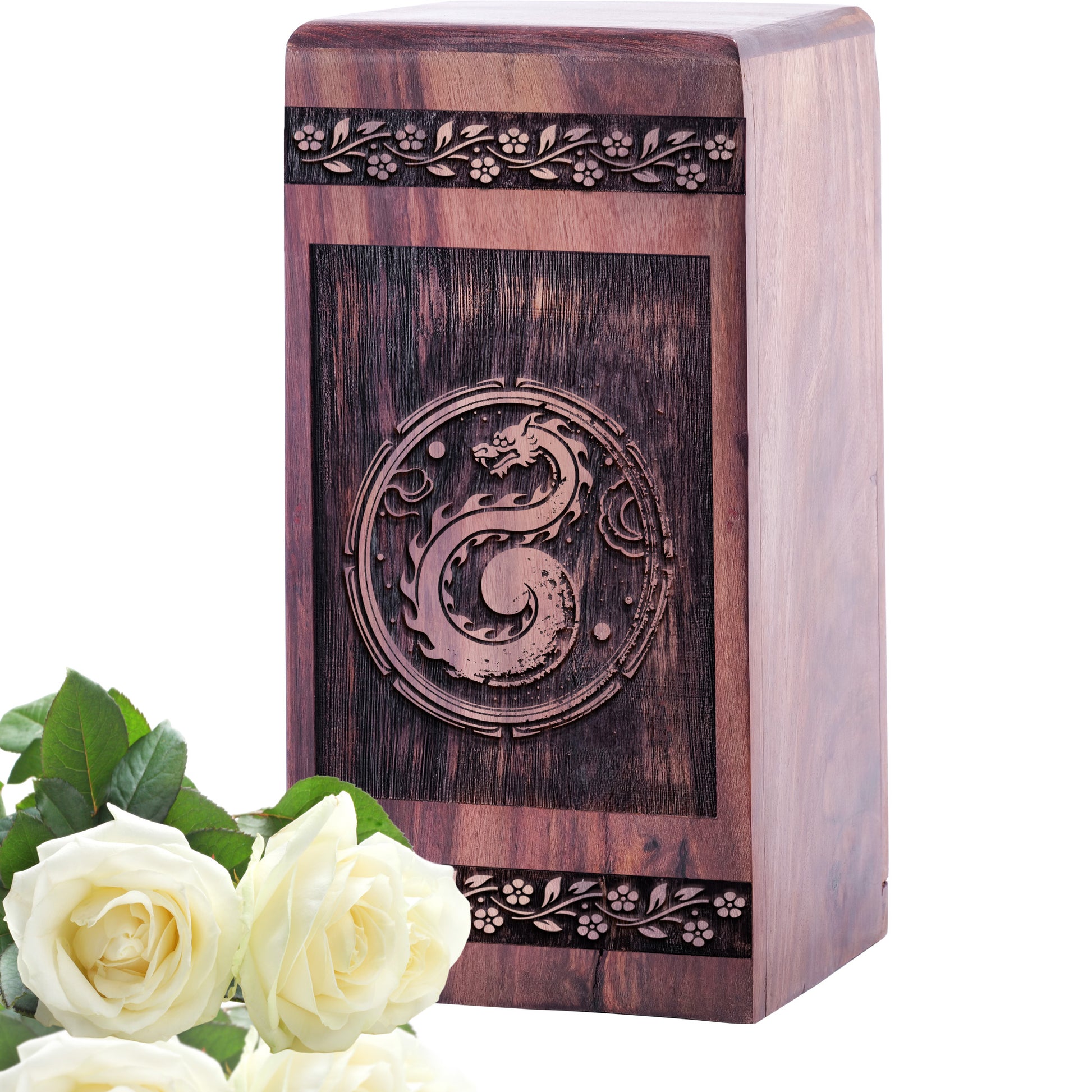 feng shui Urn Size 5 Inch 5”(H) x 3”(W) x 3”(L)