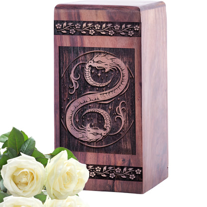 feng shui Urn Size 5 Inch 5”(H) x 3”(W) x 3”(L)