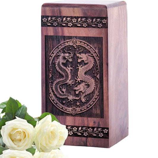 feng shui Urn Size 5 Inch 5”(H) x 3”(W) x 3”(L)