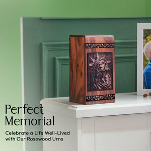 jesus Urn Size 11.25(H)x6.25(W)x6.25(L)Inches