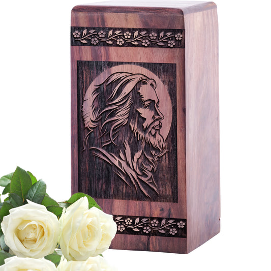 jesus Urn Size 5 Inch 5”(H) x 3”(W) x 3”(L)