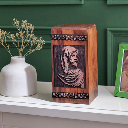 jesus Urn Size 14 Inch 14”(H) x 7.5”(W) x 7.5”(L)