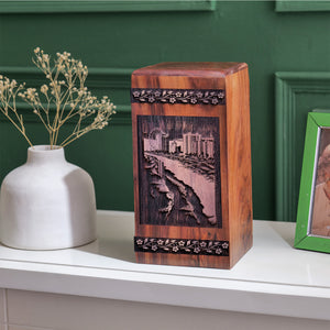 Myrtle beach Urn Size 14(H)x7.5(W)x7.5(L)