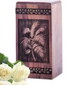 Unique Myrtle Beach Urn Wooden Memorial Urn for Adults