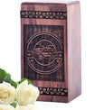 Keepsake Wooden Myrtle Beach Urn for Human Burial Ashes