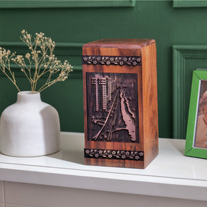 Myrtle beach Urn Size 14(H)x7.5(W)x7.5(L)