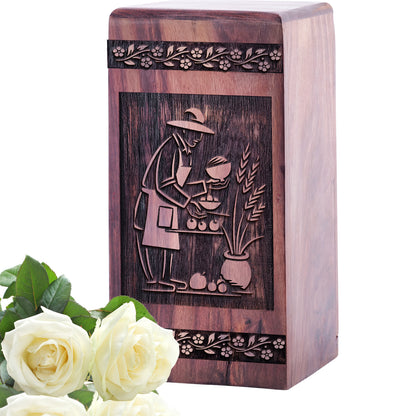 Renaissance Urn Size 5 Inch 5”(H) x 3”(W) x 3”(L)