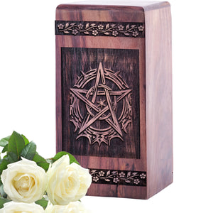 wiccan Urn Size 5(H)x3(W)x3(L)Inches