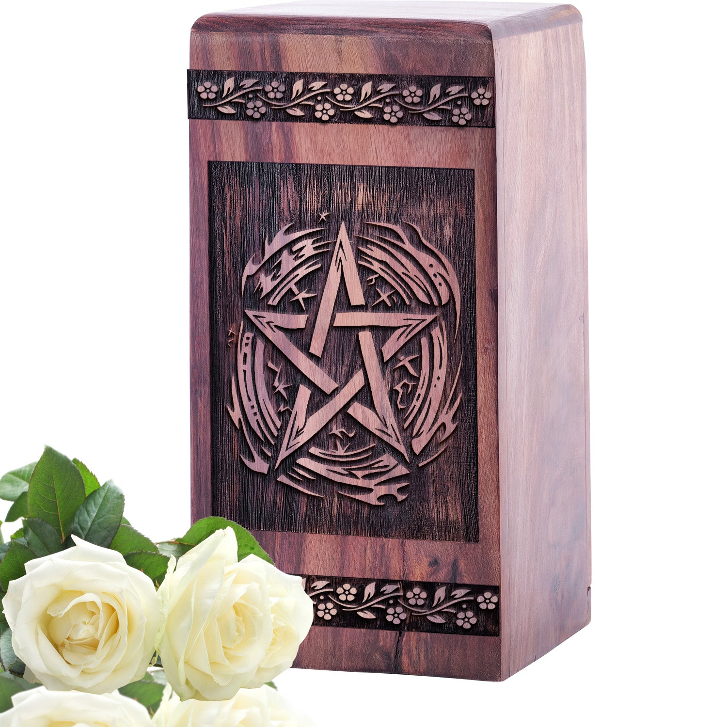 wiccan Urn Size 5 Inch 5”(H) x 3”(W) x 3”(L)