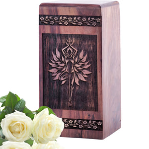 yoga Urn Size 5(H)x3(W)x3(L)Inches