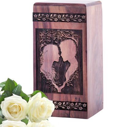 couple Urn Size 5 Inch 5”(H) x 3”(W) x 3”(L)