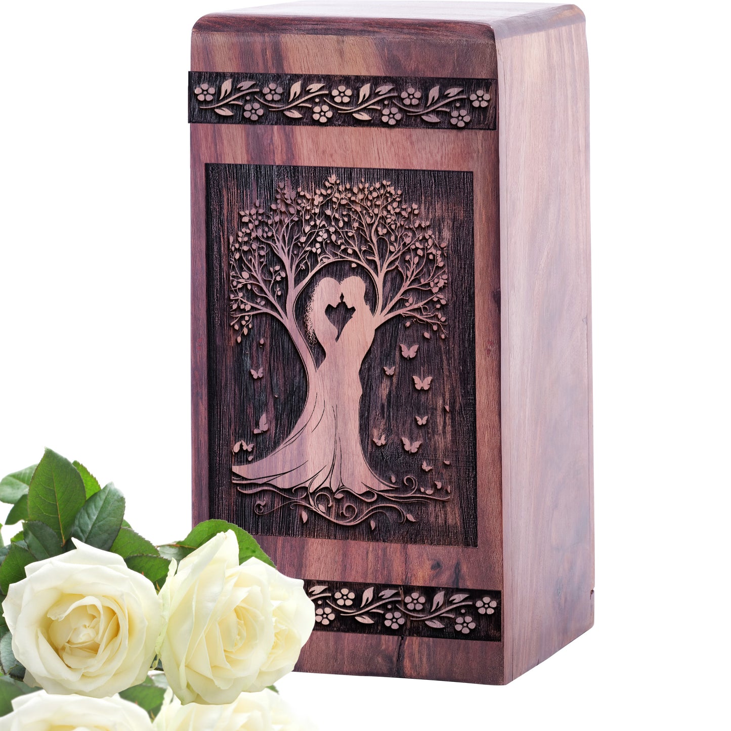 couple Urn Size 5 Inch 5”(H) x 3”(W) x 3”(L)