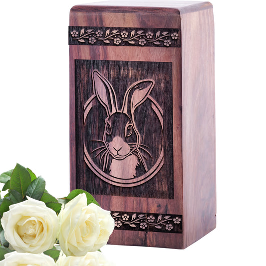 rabbit Urn Size 5 Inch 5”(H) x 3”(W) x 3”(L)