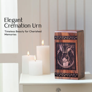 rabbit Urn Size 10(H)x5.5(W)x5.5(L)Inches