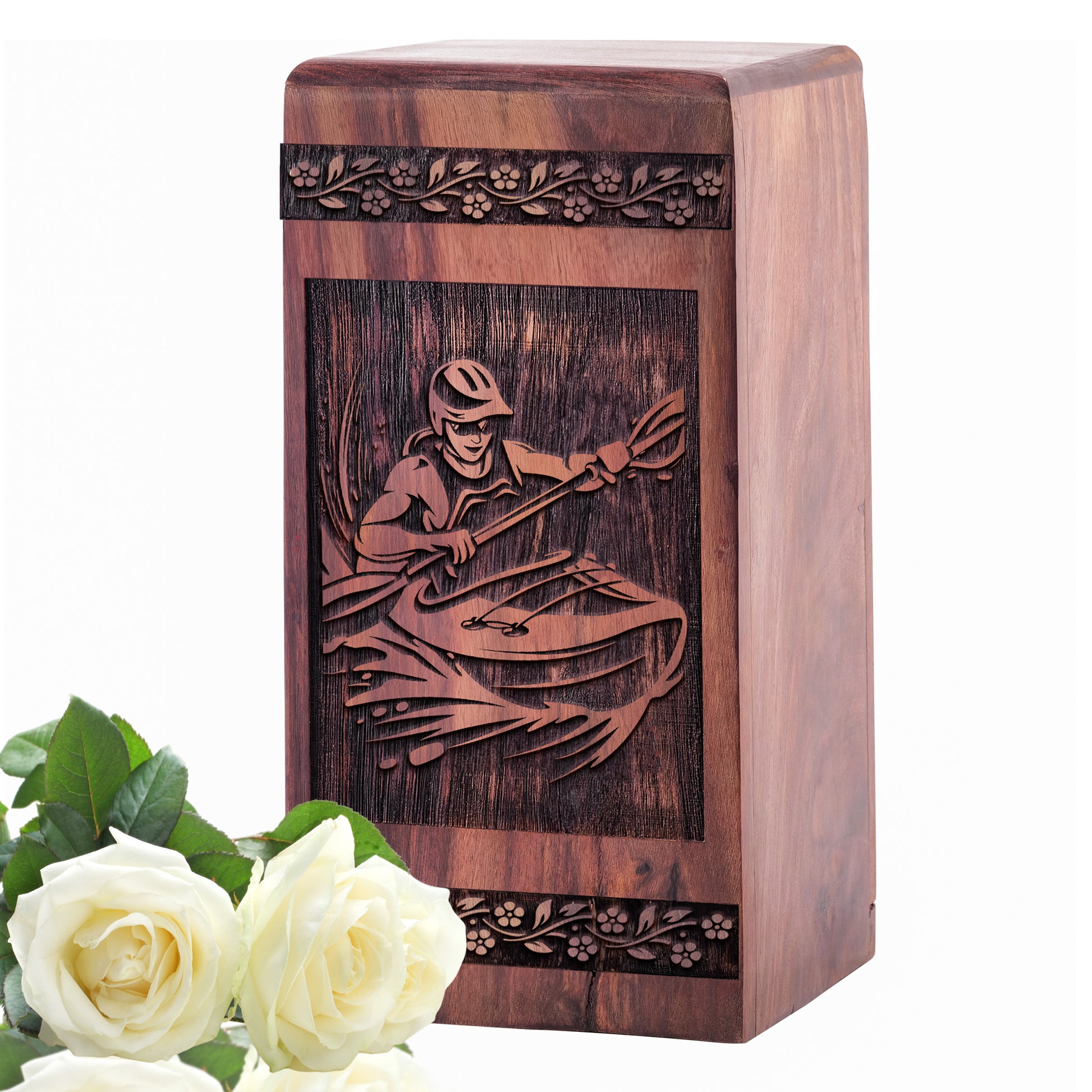 Kayak Adventure Urn Size 5 Inch 5”(H) x 3”(W) x 3”(L)