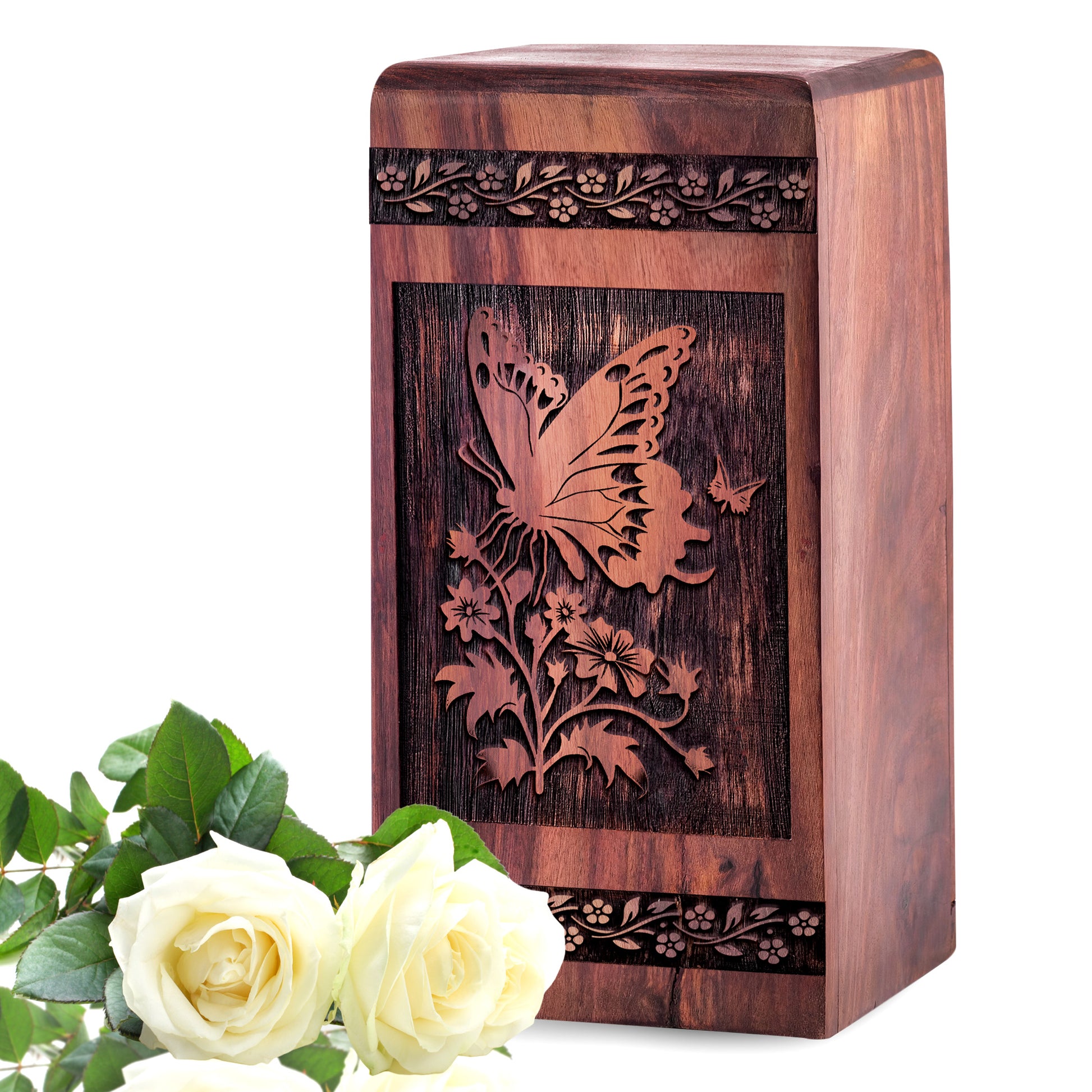 Butterflly Urn Size 5 Inch 5”(H) x 3”(W) x 3”(L)