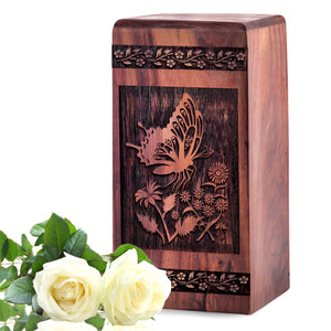 Butterflly Urn Size 5(H)x3(W)x3(L)Inches