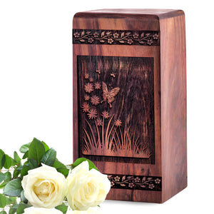 Butterflly Urn Size 5(H)x3(W)x3(L)Inches