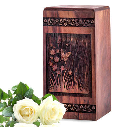 Butterflly Urn Size 5 Inch 5”(H) x 3”(W) x 3”(L)