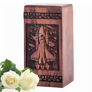 rocket Urn Size 5(H)x3(W)x3(L)Inches