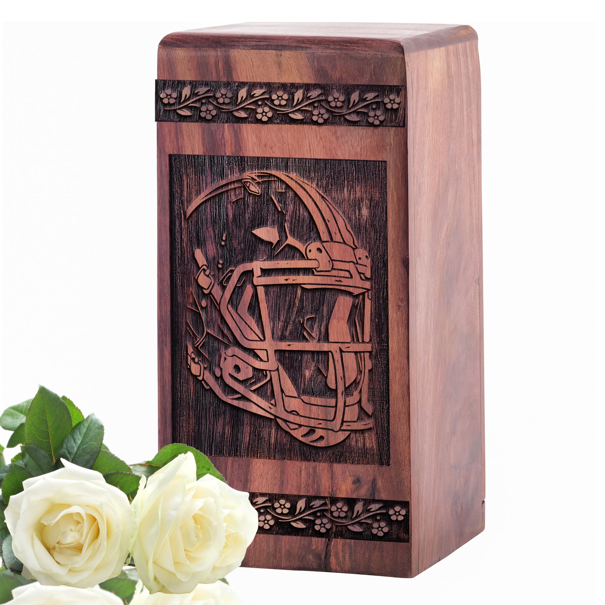 helmate Urn Size 5 Inch 5”(H) x 3”(W) x 3”(L)