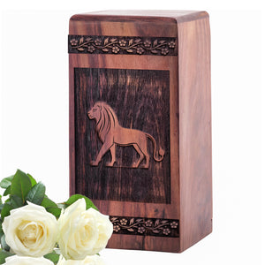 lion Urn Size 5(H)x3(W)x3(L)Inches