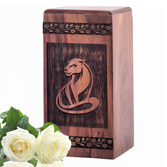 penther Urn Size 5 Inch 5”(H) x 3”(W) x 3”(L)