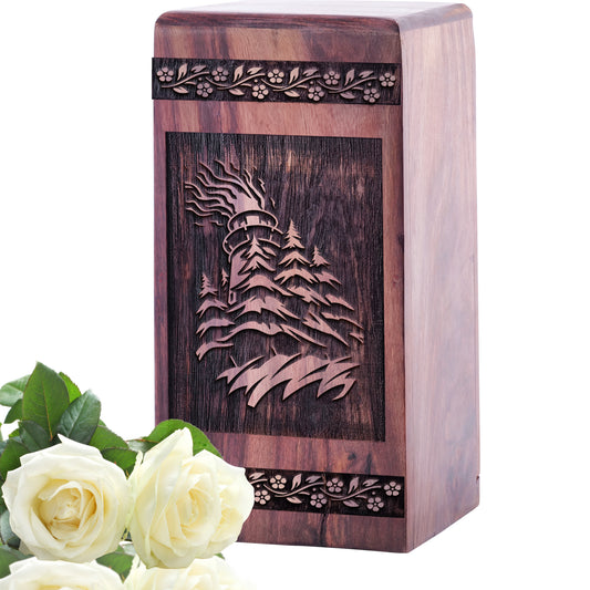 roler coaster Urn Size 5 Inch 5”(H) x 3”(W) x 3”(L)