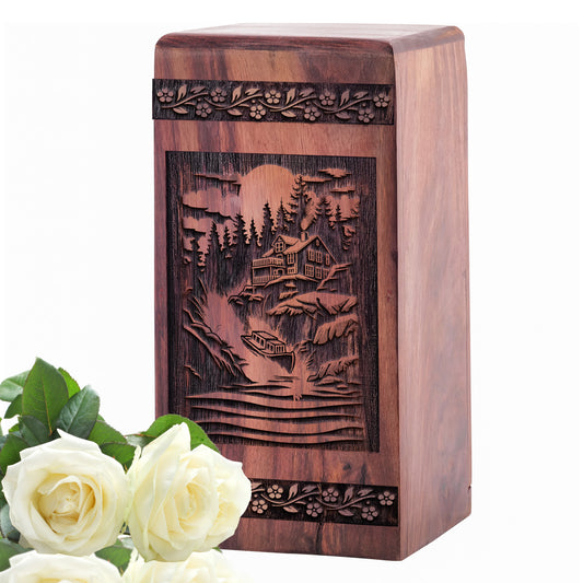 roler coaster Urn Size 5 Inch 5”(H) x 3”(W) x 3”(L)