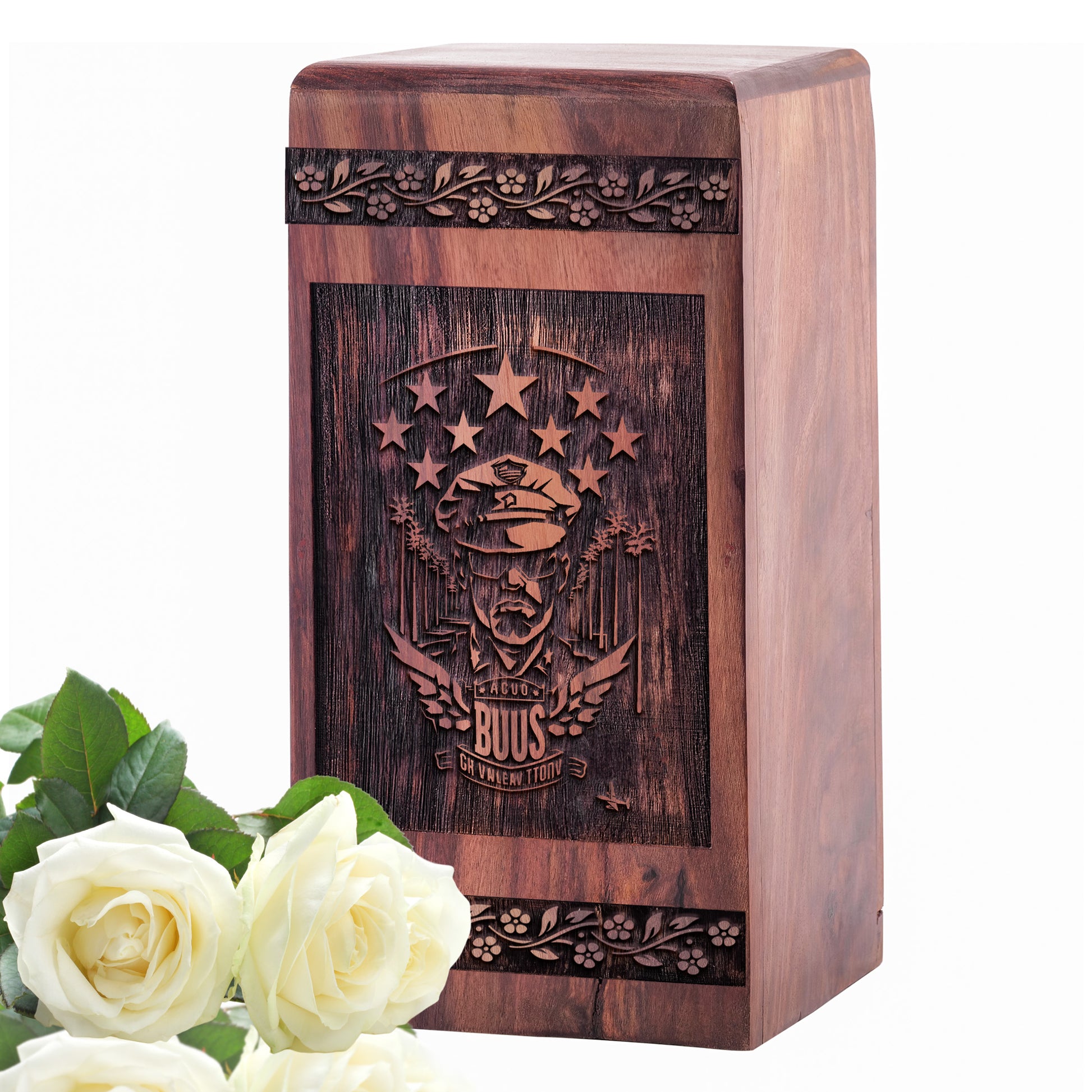 police Urn Size 5 Inch 5”(H) x 3”(W) x 3”(L)