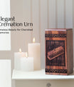 Wooden Piano Cremation Urn for Ashes Keepsake