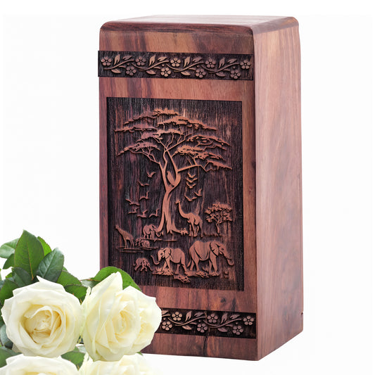 elephant Urn Size 5 Inch 5”(H) x 3”(W) x 3”(L)