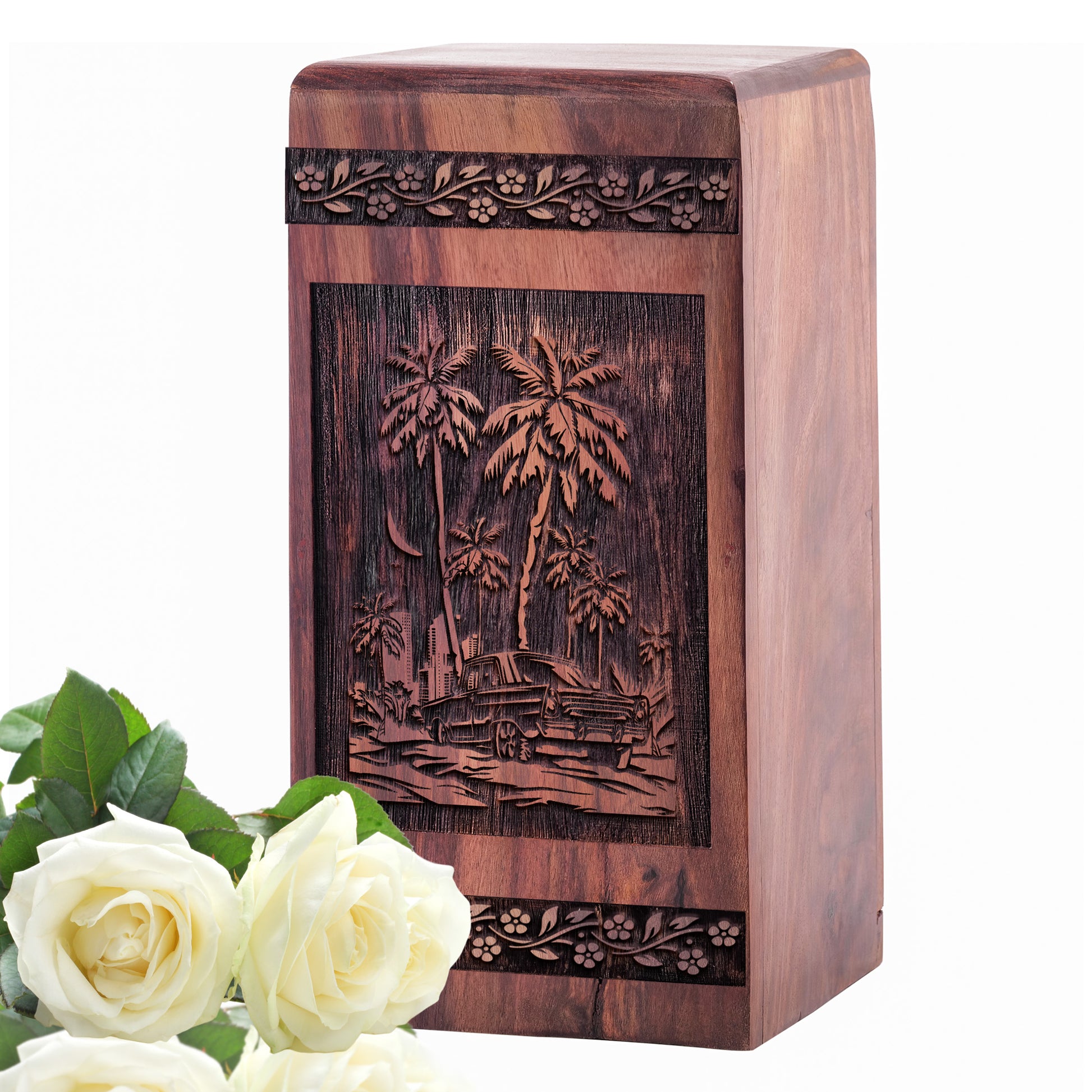 car Urn Size 5 Inch 5”(H) x 3”(W) x 3”(L)
