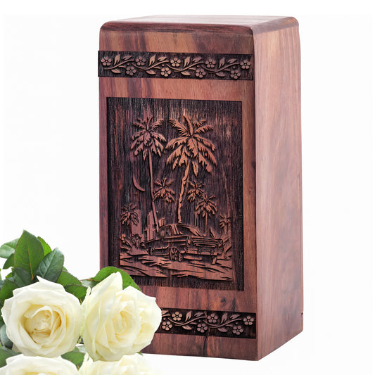 car Urn Size 5 Inch 5”(H) x 3”(W) x 3”(L)