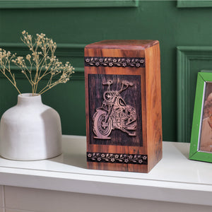 bullet Urn Size 14(H)x7.5(W)x7.5(L)Inches