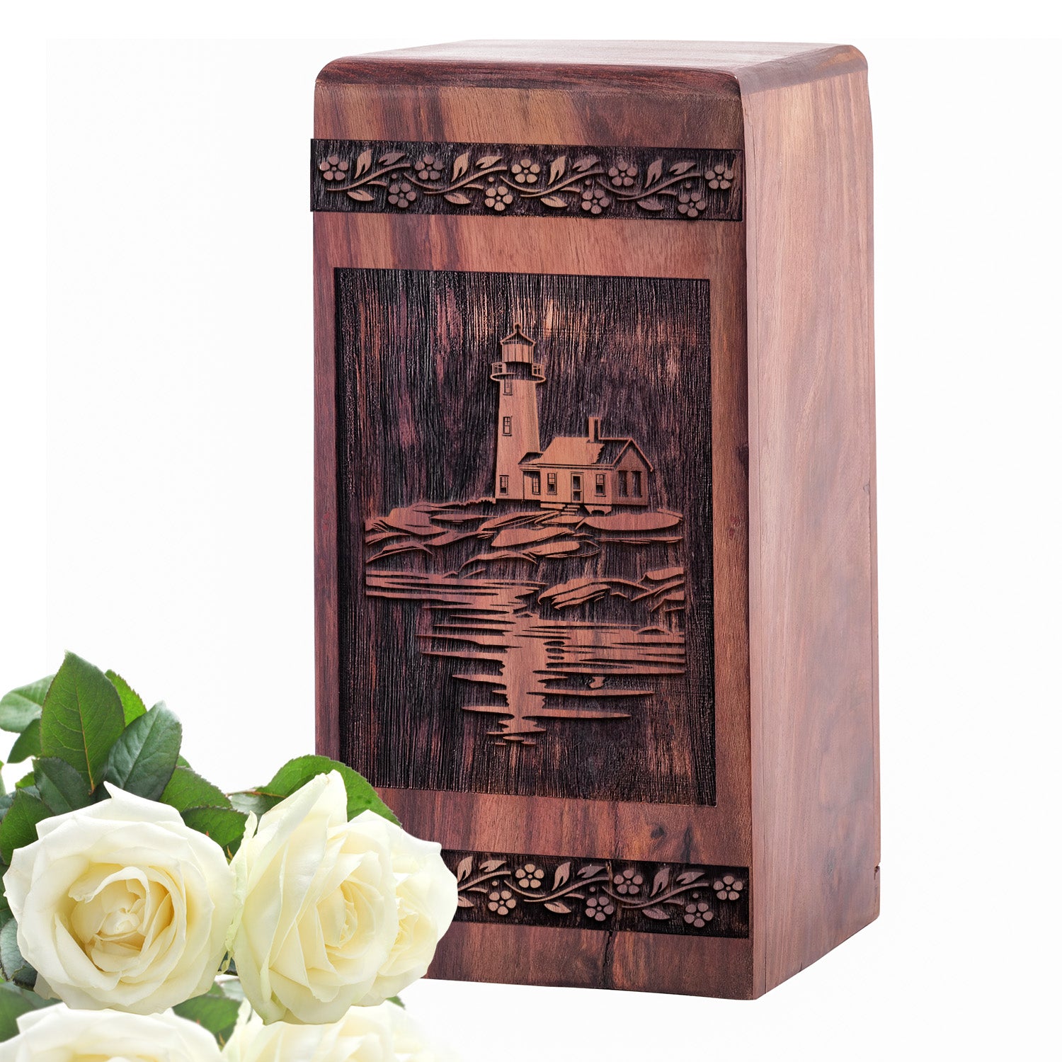 light house Urn Size 5 Inch 5”(H) x 3”(W) x 3”(L)