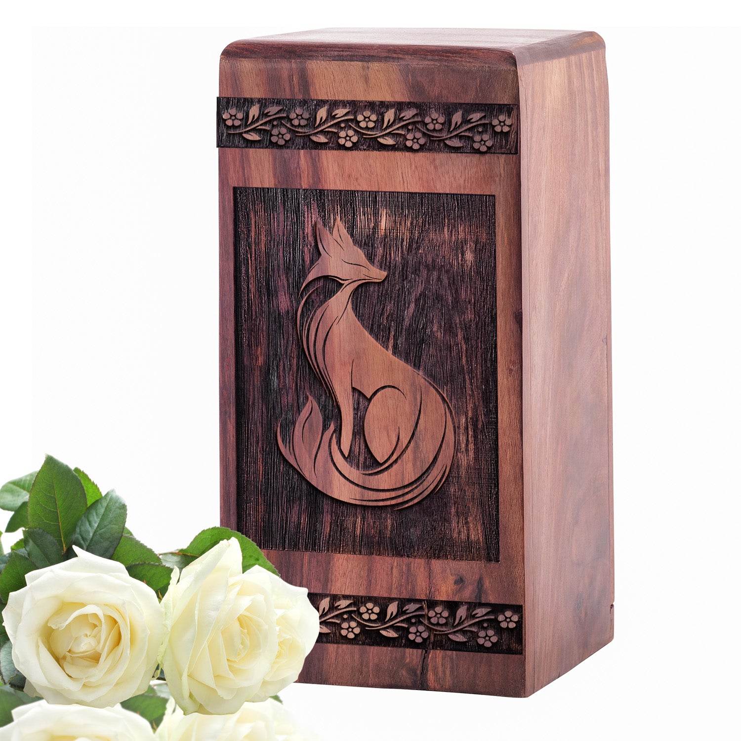 fox Urn Size 5 Inch 5”(H) x 3”(W) x 3”(L)
