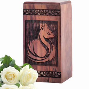 fox Urn Size 5(H)x3(W)x3(L)Inches