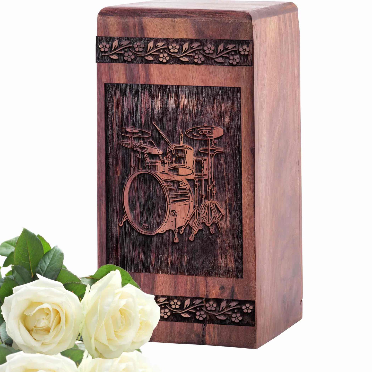 drum set Urn Size 5 Inch 5”(H) x 3”(W) x 3”(L)